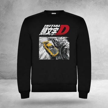 Кофта мужская свитшот с принтом аниме Initial D anime JDM 31-рег initial D (2XL) фото