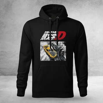 Худи мужское толстовка кофта с принтом аниме Initial D anime JDM 31-hood Initial D (2XL) фото